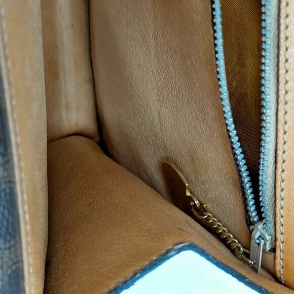 CELINE Hand Bag Brown PVC 398-070325 - Picture 11 of 14